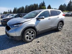 Salvage cars for sale from Copart Graham, WA: 2018 Honda CR-V EX