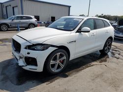 Salvage cars for sale at Orlando, FL auction: 2018 Jaguar F-PACE S