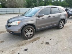 Salvage cars for sale from Copart Greenwell Springs, LA: 2010 Honda CR-V EXL