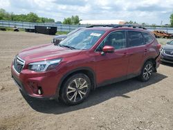 Salvage cars for sale at Columbia Station, OH auction: 2019 Subaru Forester Limited
