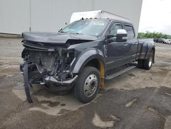 Salvage trucks for sale at West Mifflin, PA auction: 2019 Ford F450 Super Duty