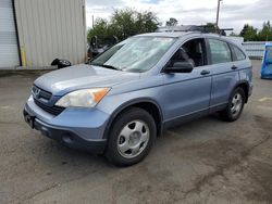 Salvage cars for sale at Woodburn, OR auction: 2007 Honda CR-V LX