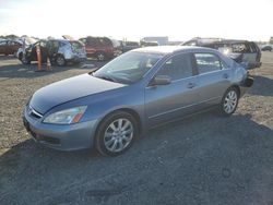 Salvage cars for sale at Antelope, CA auction: 2007 Honda Accord EX