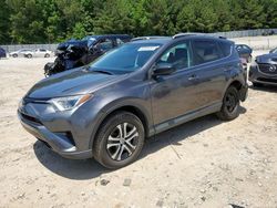 Salvage cars for sale at Gainesville, GA auction: 2018 Toyota Rav4 LE