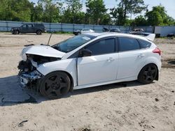 Salvage cars for sale at Hampton, VA auction: 2017 Ford Focus ST