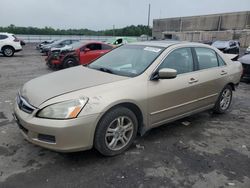 Salvage cars for sale from Copart Fredericksburg, VA: 2006 Honda Accord EX