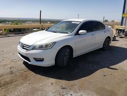 Salvage cars for sale at Albuquerque, NM auction: 2015 Honda Accord Sport