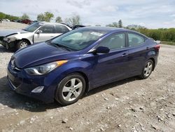 Salvage cars for sale at West Warren, MA auction: 2013 Hyundai Elantra GLS