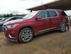 Chevrolet Traverse Premier salvage cars for sale: 2020 Chevrolet Traverse Premier