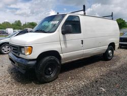 Salvage cars for sale from Copart Hillsborough, NJ: 2004 Ford Econoline E250 Van