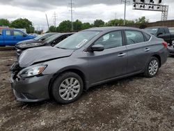 Salvage cars for sale from Copart Columbus, OH: 2016 Nissan Sentra S