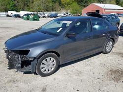 Salvage cars for sale at Mendon, MA auction: 2016 Volkswagen Jetta S