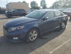 Carros salvage a la venta en subasta: 2015 KIA Optima LX