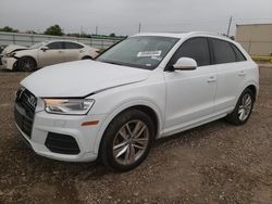 Salvage cars for sale from Copart Houston, TX: 2016 Audi Q3 Premium Plus