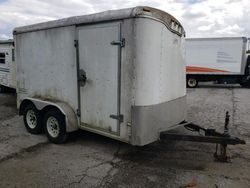 Salvage trucks for sale at Dyer, IN auction: 2007 Haulmark Cargoailer