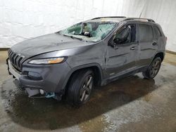 Salvage cars for sale from Copart Windsor, NJ: 2017 Jeep Cherokee Latitude