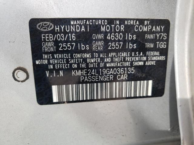 2016 Hyundai Sonata Hybrid