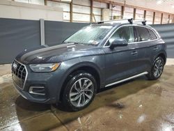 Salvage cars for sale at Columbia Station, OH auction: 2021 Audi Q5 Premium Plus