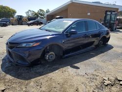 Salvage cars for sale at Hayward, CA auction: 2021 Toyota Camry SE