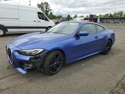 BMW 430xi salvage cars for sale: 2021 BMW 430XI