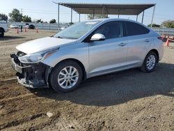 Salvage cars for sale from Copart San Diego, CA: 2020 Hyundai Accent SE