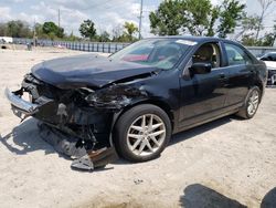 Salvage cars for sale at Riverview, FL auction: 2012 Ford Fusion SEL