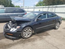 Salvage cars for sale from Copart Moraine, OH: 2012 Volkswagen CC Sport