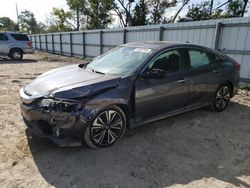 Salvage cars for sale from Copart Riverview, FL: 2016 Honda Civic EX