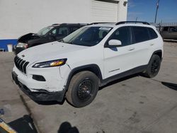 Salvage cars for sale from Copart Farr West, UT: 2017 Jeep Cherokee Limited