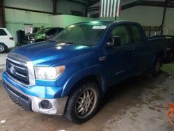 Flood-damaged cars for sale at auction: 2010 Toyota Tundra Double Cab SR5