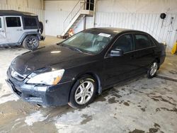 Honda Accord ex salvage cars for sale: 2007 Honda Accord EX