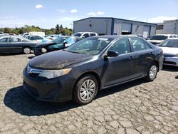 Salvage cars for sale at Vallejo, CA auction: 2012 Toyota Camry Base
