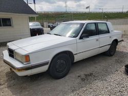 Salvage cars for sale at Northfield, OH auction: 1991 Dodge Dynasty