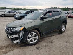 Salvage cars for sale at Fredericksburg, VA auction: 2021 Jeep Compass Latitude