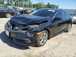 Salvage cars for sale from Copart Spartanburg, SC: 2016 Honda Civic LX