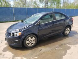 Salvage cars for sale at Moncton, NB auction: 2015 Chevrolet Sonic LT