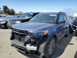Salvage cars for sale at Martinez, CA auction: 2021 Ford Explorer XLT