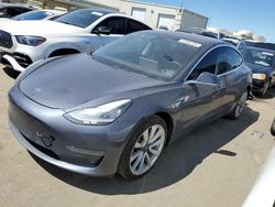 Salvage cars for sale from Copart Martinez, CA: 2017 Tesla Model 3