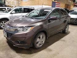 Honda hr-v exl salvage cars for sale: 2019 Honda HR-V EXL