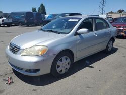 Salvage cars for sale from Copart Hayward, CA: 2007 Toyota Corolla CE