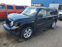 Salvage cars for sale at Woodhaven, MI auction: 2014 Jeep Patriot Latitude