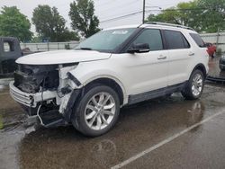 Ford salvage cars for sale: 2015 Ford Explorer XLT