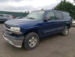 Salvage cars for sale from Copart Finksburg, MD: 2001 Chevrolet Suburban K1500