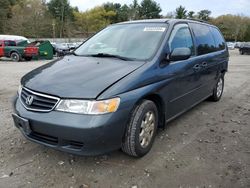 Salvage cars for sale at Mendon, MA auction: 2003 Honda Odyssey EX