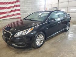 Salvage cars for sale from Copart Columbia, MO: 2017 Hyundai Sonata Hybrid