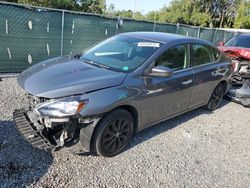 Salvage cars for sale from Copart Riverview, FL: 2019 Nissan Sentra S