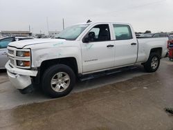 Salvage cars for sale at Grand Prairie, TX auction: 2015 Chevrolet Silverado C1500