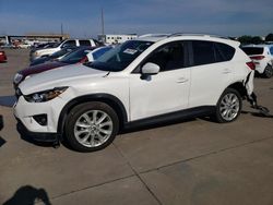 Salvage cars for sale at Grand Prairie, TX auction: 2014 Mazda CX-5 GT