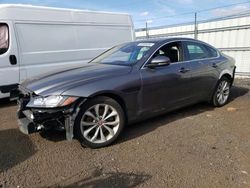 Salvage cars for sale at New Britain, CT auction: 2017 Jaguar XF Premium