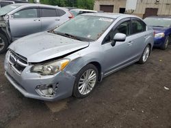 Salvage cars for sale at New Britain, CT auction: 2012 Subaru Impreza Premium